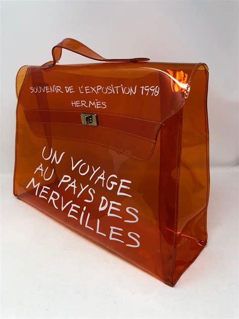 Hermes Vintage Kelly Souvenir De L'Exposition .